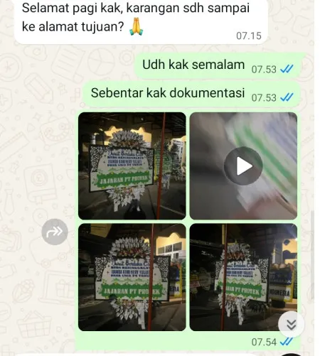 Pengiriman Papan Bunga Selamat Makeup Artist Jakarta