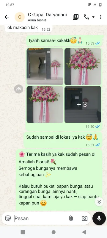 Pengiriman Karangan Bunga Makeup Artist Jakarta